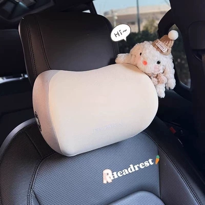 Waist support, rabbit-shaped memory foam car neck