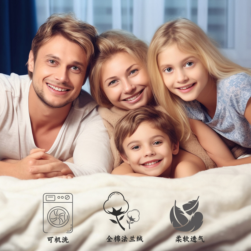 Manufacturer's All-Cotton Fitted Sheet with Four-Corner Straps, Breathable and Soft Bed Cover Set for Home Use, Baby Mattress Protector Fitted Sheet Style