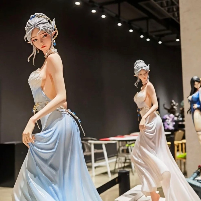 ゴーストナイフ女神 氷と雪のプリンセス ハイチン・ヤン GKスタチュー フィギュア モデル 箱入り装飾品 卸売 女神コレクション|undefined