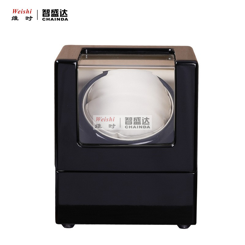 摇表器机械表转表器手表上弦器自转仪手表上链机1+0钢琴烤漆