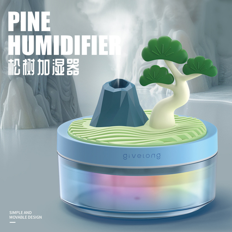 景観加湿器家庭用携帯型寮創意小プレゼントかわいい置物電気補水器加湿器|undefined
