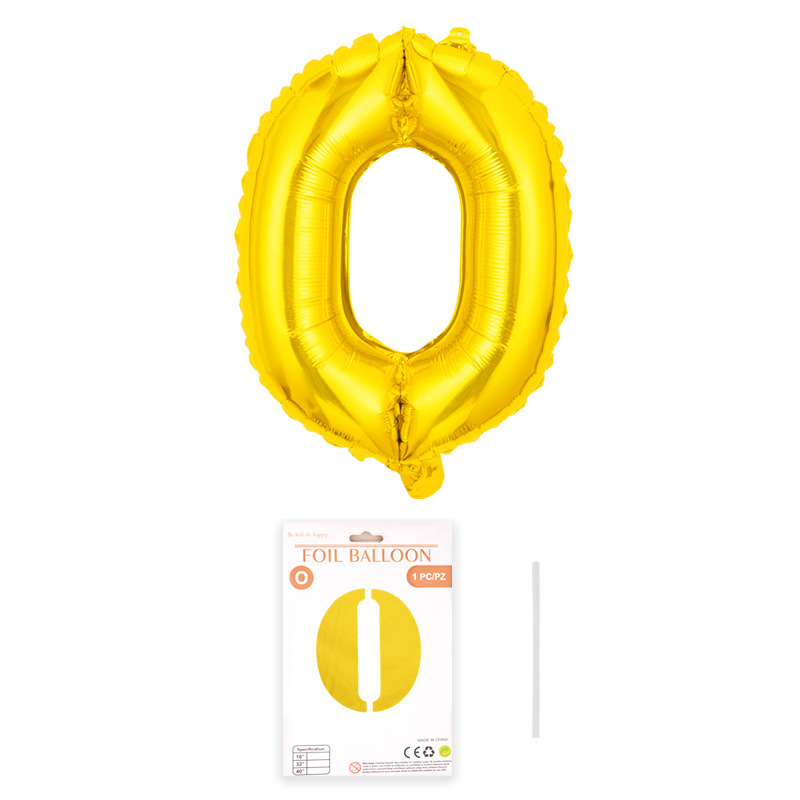 Carta de 32 pulgadas embalaje fino globo de papel de aluminio embalaje de tarjeta de papel independiente versión americana película de aluminio de cuerpo delgado globo de aire flotante al por mayor