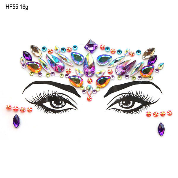 Crystal face sticker ˮü걦ʯ곧