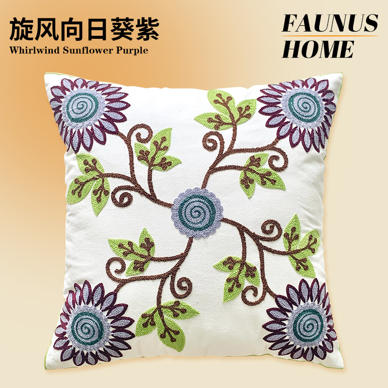 Ciclón de girasol púrpura