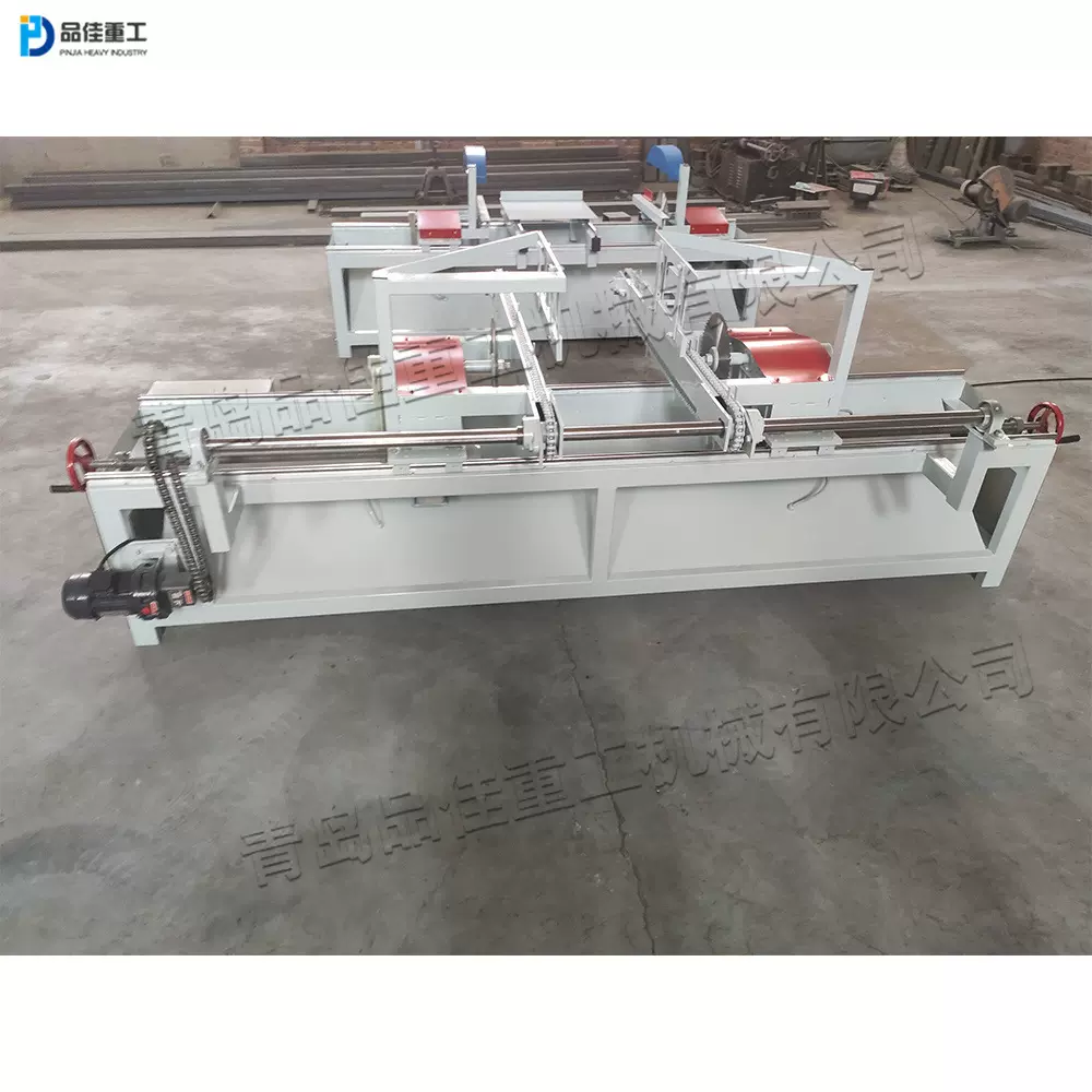 木质板材多段断料切割锯 家具装饰板截料锯 双头45度切角机