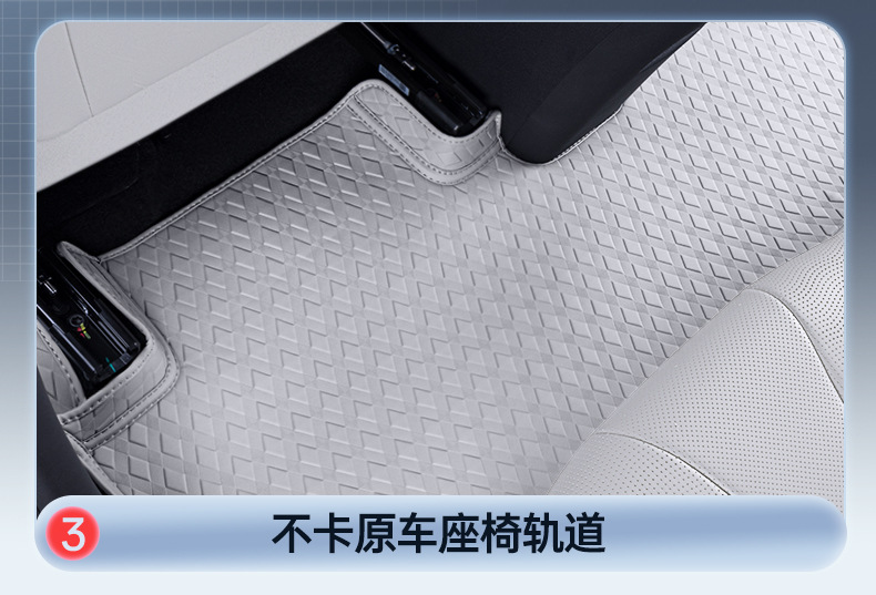 Suitable for BYD Seal 08, full-coverage floor mats, Seal 08 car modification decorative accessories, soft carpet mats