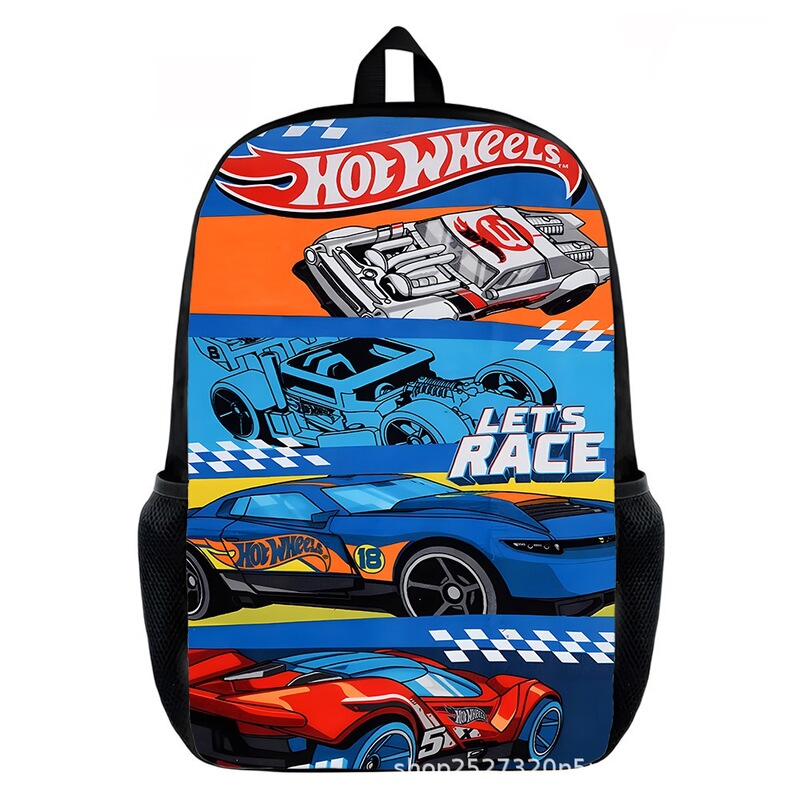 Hotwheels Hot Wheels Racing 17inch Black School Bag Dropshipping