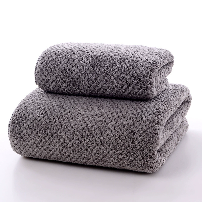 Bath towel for men and women, set for adults, 2 piece set