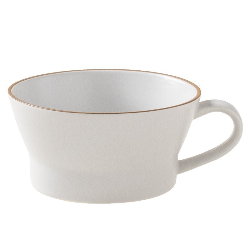 Taza pequeña creativa de estilo retro Taza de desayuno para el hogar Taza de avena Taza de leche Taza de cerámica simple Taza de agua práctica