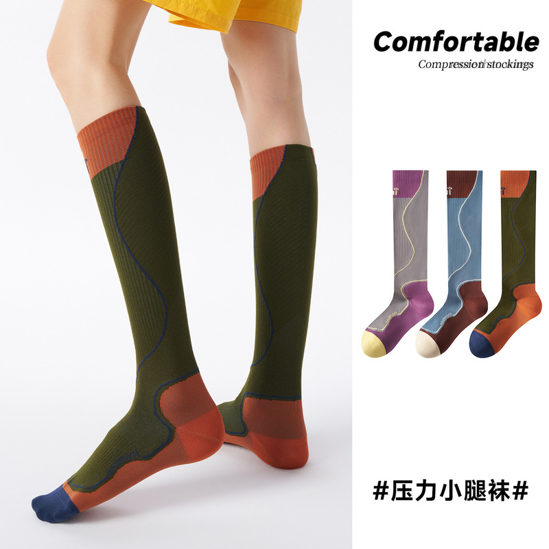 Antibacterial Basketball Socks, Women's Sports Socks, Yoga Cycling Compression Calf Socks, Slimming and Leg-Lengthening Hiking Socks, Long Socks Antibacterial Basketball Socks, Women's Sports Socks, Yoga Cycling Compression Calf Socks, Slimming and Leg-Lengthening Hiking Socks, Long Socks