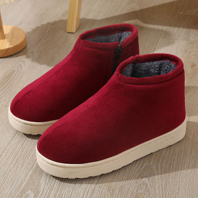 New chicken neck shoes-burgundy [upgraded latex sole]