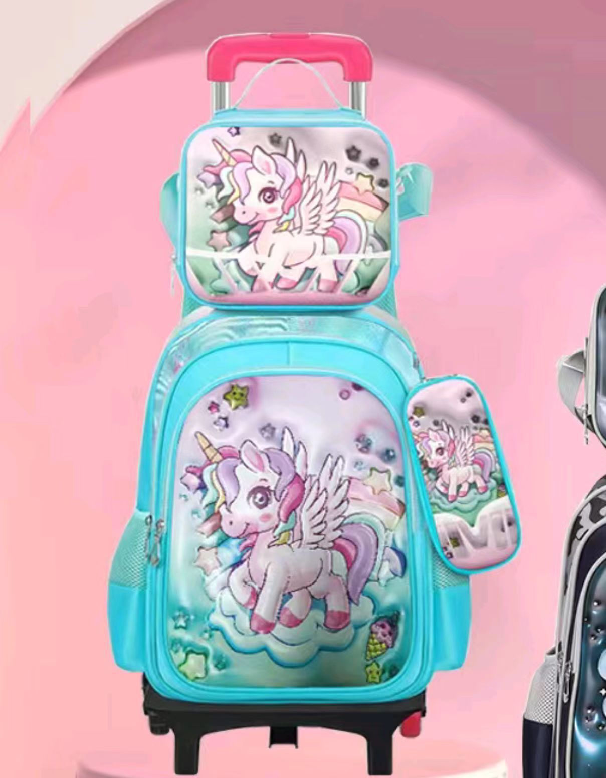 16216 unicornio verde