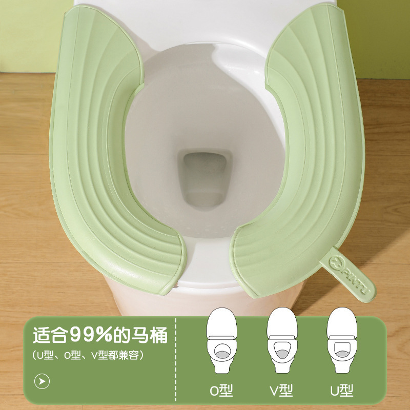 Waterproof universal toilet, handheld pillow, increased thickness