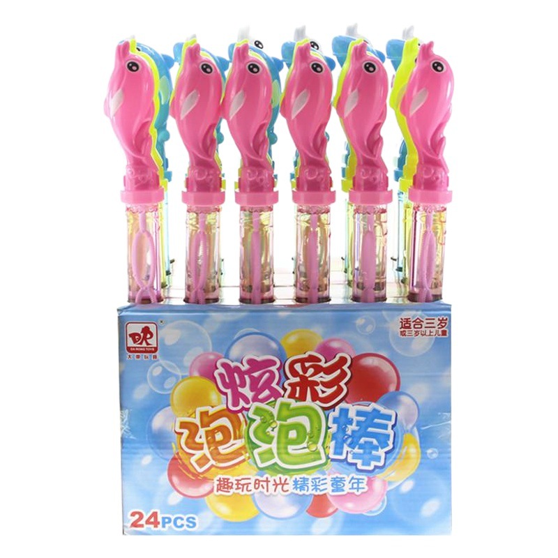 Palo de burbujas grande de doble capa para niños, juguete popular de feria, suministro directo de fábrica al por mayor