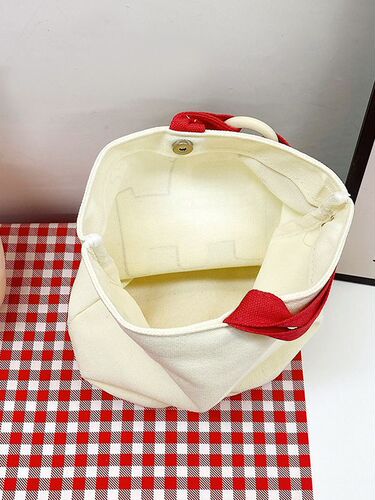 Cute Handbag with Canvas for , Portable and Unique, Bucket Dog Design, Small Minority Style, Gift Bag, New Canvas Bag