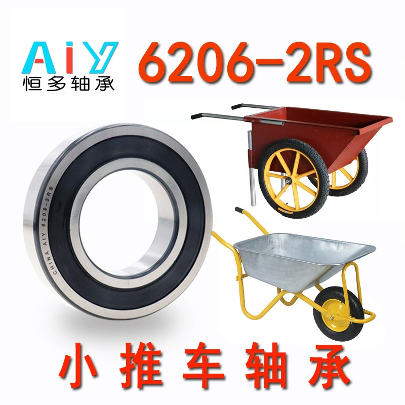 Самосвал двухколесный подшипник тележки 6206-2RS подшипник для одноколесной тележки