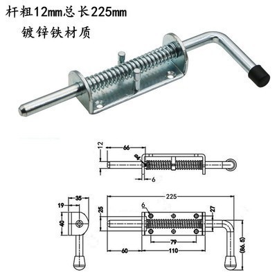 Resorte de acero inoxidable para maquinaria, uso industrial y automotriz