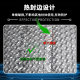 Thick gourd film 300 m buffer bubble film shockproof air cushion film express packaging filling bag bubble gourd film