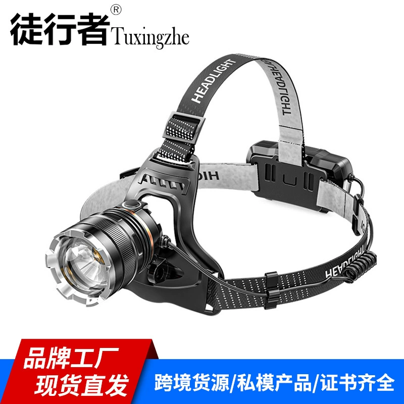 Трансграничная зарядная головка для фар-установленный фонарик P50 на открытом воздухе длительный срок службы Наружное освещение