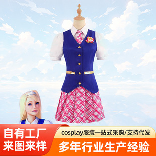 2024��ű�cos�����m��Barbie�����WԺУ���B��ȹ���bcospaly���b