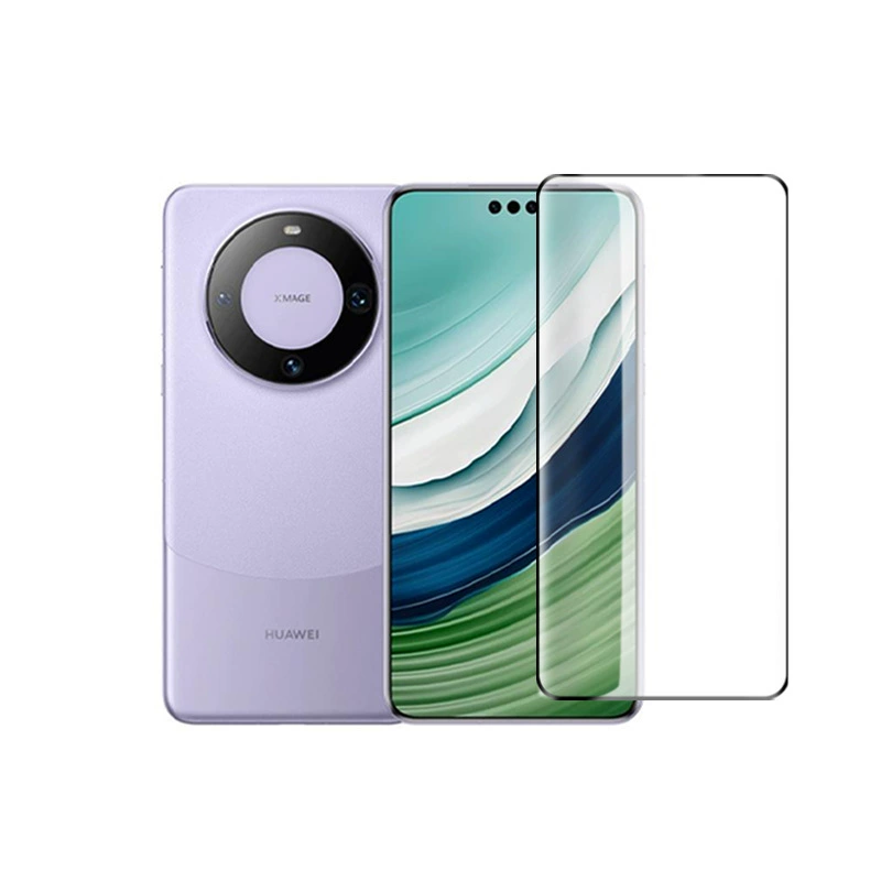 Совместимый с Huawei Mate60 Pro закаленная стекло защитная пленка с изогнутым стеклом, защитная пленка для экрана Mate60pro