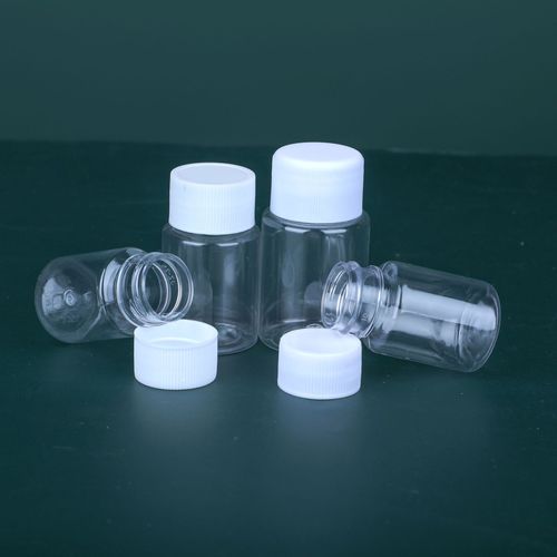 15ml/20/30ml transparent plastic bottle, small bottle, small empty bottle, liquid sealed sample bottle with lid
