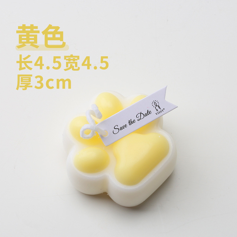 猫爪香薫ろうそくの造形創造的な手作りdy家庭装飾装飾品かわいい香りろうそくのお土産卸売り|undefined