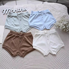 男童女童夏裝夏季小童寶寶莫代爾嬰兒童外穿a類打底嬰兒薄款短褲
