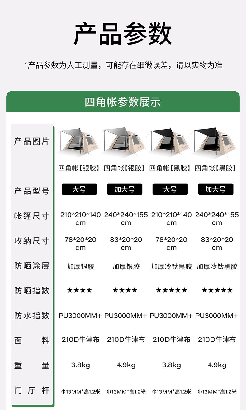Urban Wave Tent for Outdoor Camping, Portable Folding Canopy, Two-In-One, No-Setup Required, Outdoor Tent, Rainproof