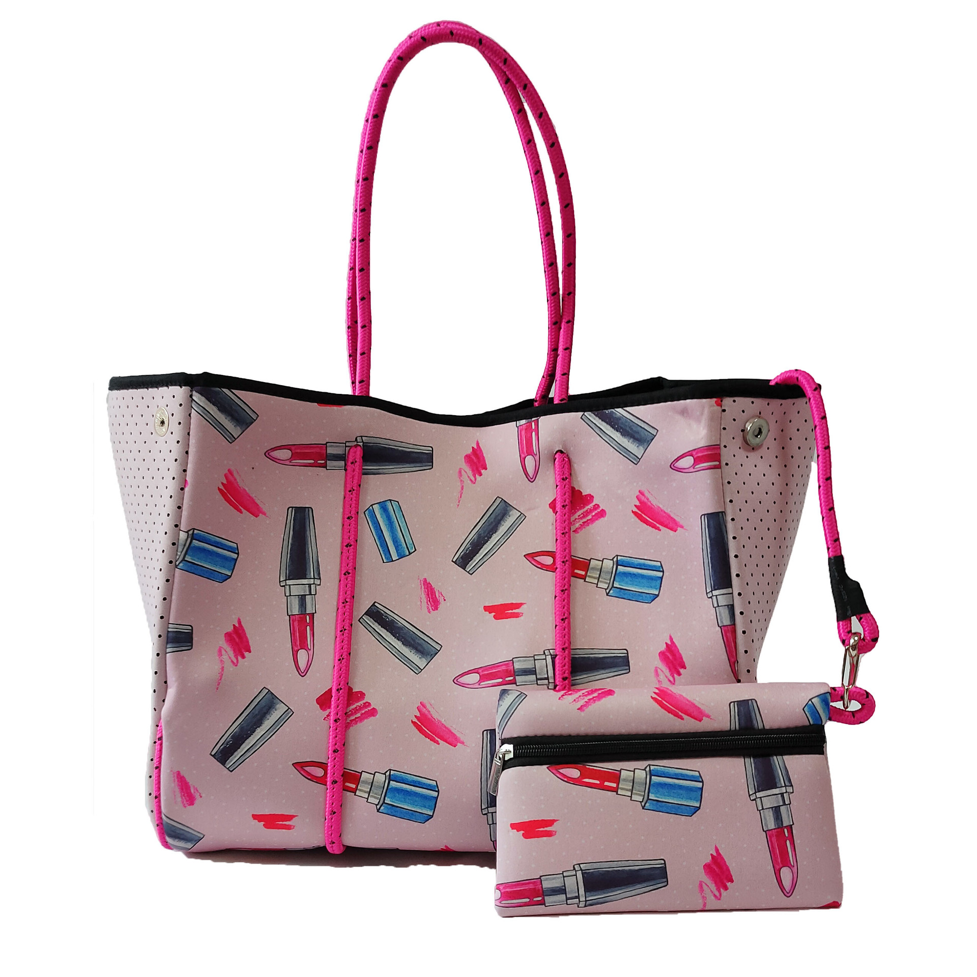 Bolsa perforada de material de buceo, bolsa de playa madre-hijo, bolsa de gimnasio, bolsa de hombro para deportes acuáticos y ocio, impermeable