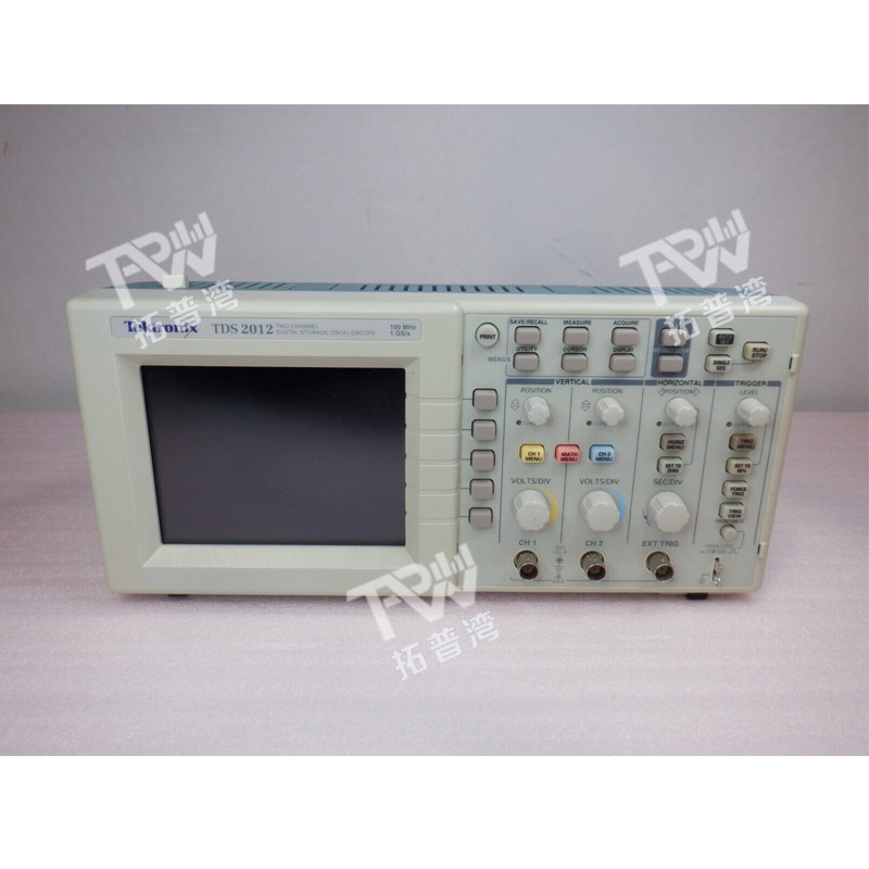 TEKTRONIX 泰克 100MHz 双通道 TDS2012 数字存储示波器