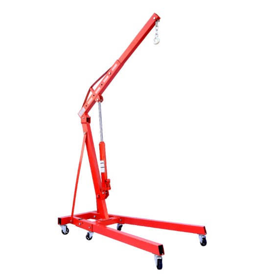 Engine Hanger Engine Crane Hydraulic Crane Truck Crane 2T Ton Folding Mobile Crane Auto Protection Tool