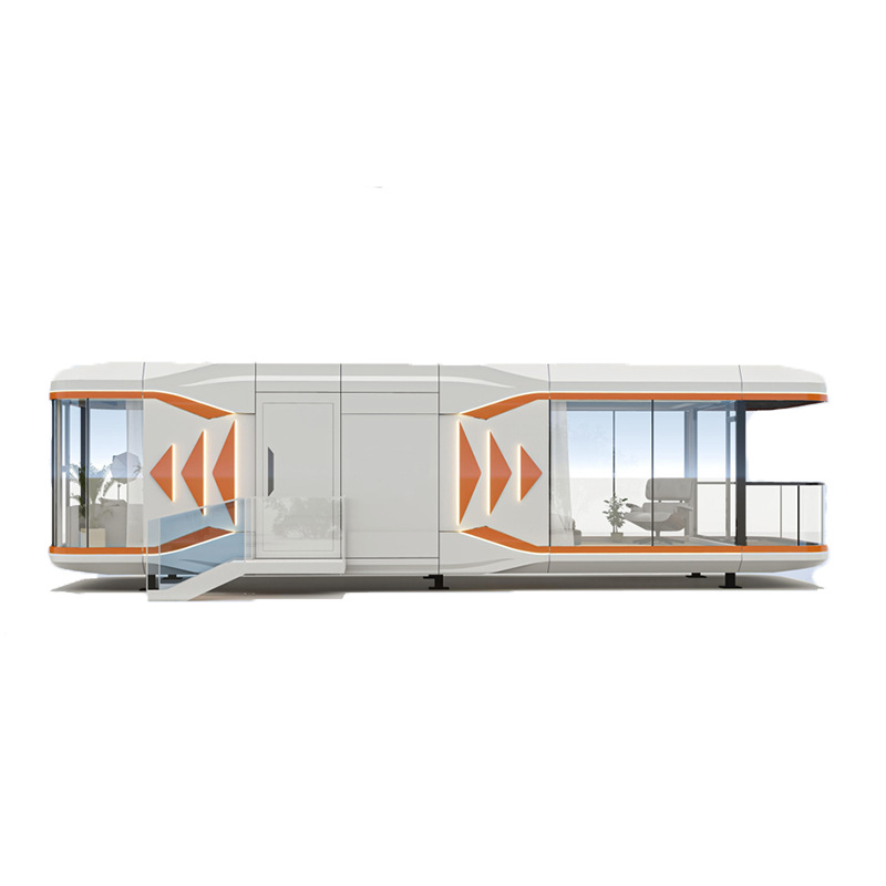 Rongjie Space Cápsula Casa móvil Casa de familia al aire libre Casa inteligente Apple Warehouse Contenedor Sala móvil Sala de sol