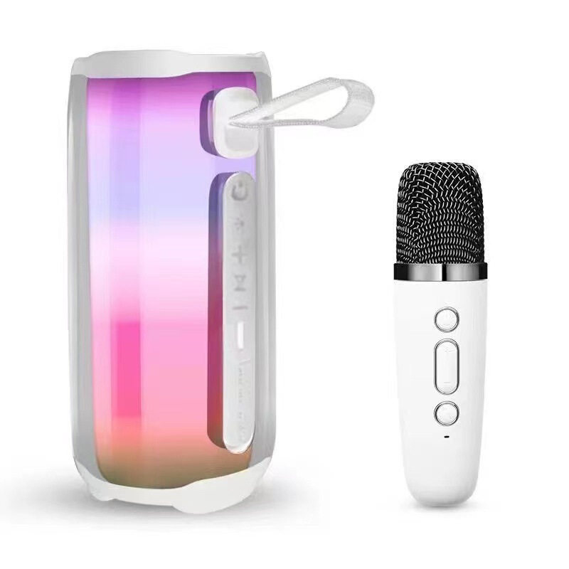 新しいパルス5パルス6ブルートゥーススピーカー家庭用k歌音響マイク屋外で歌う小型家庭KTV|undefined