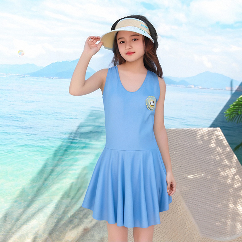 [Bañador de niñas solo 8.5] Bañador de niñas encantador para niños, trajes de baño de secado rápido para niños