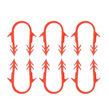 硕暖佳批发塑料地暖卡钉16/20地暖管固定卡丁地暖辅材现货