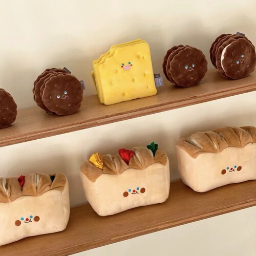 ins new Korean cookies hidden food sniffing pet toy dog ​​foreign trade original single plush sound