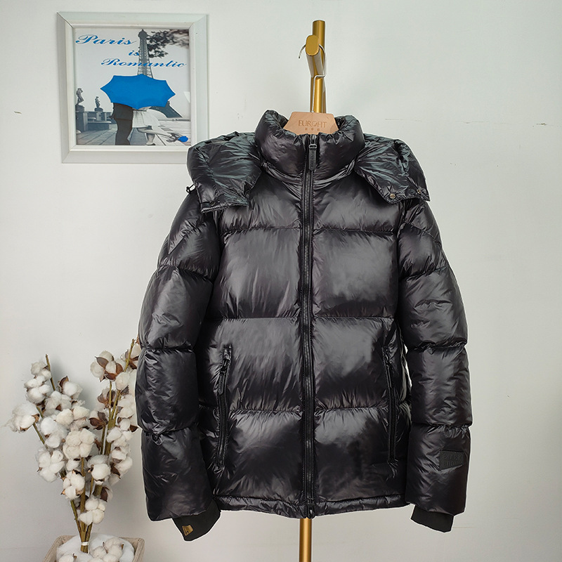 Black Gold Heated down Jacket, Knee-Length, Thickened for Extreme Cold, Unisex, Warm and Cold-Proof Black Gold Heated down Jacket, Knee-Length, Thickened for Extreme Cold, Unisex, Warm and Cold-Proof