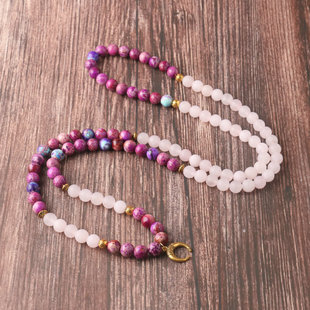 ��Ȼ�۾�����ʯ108 MALA ���������Ůʿ�r����