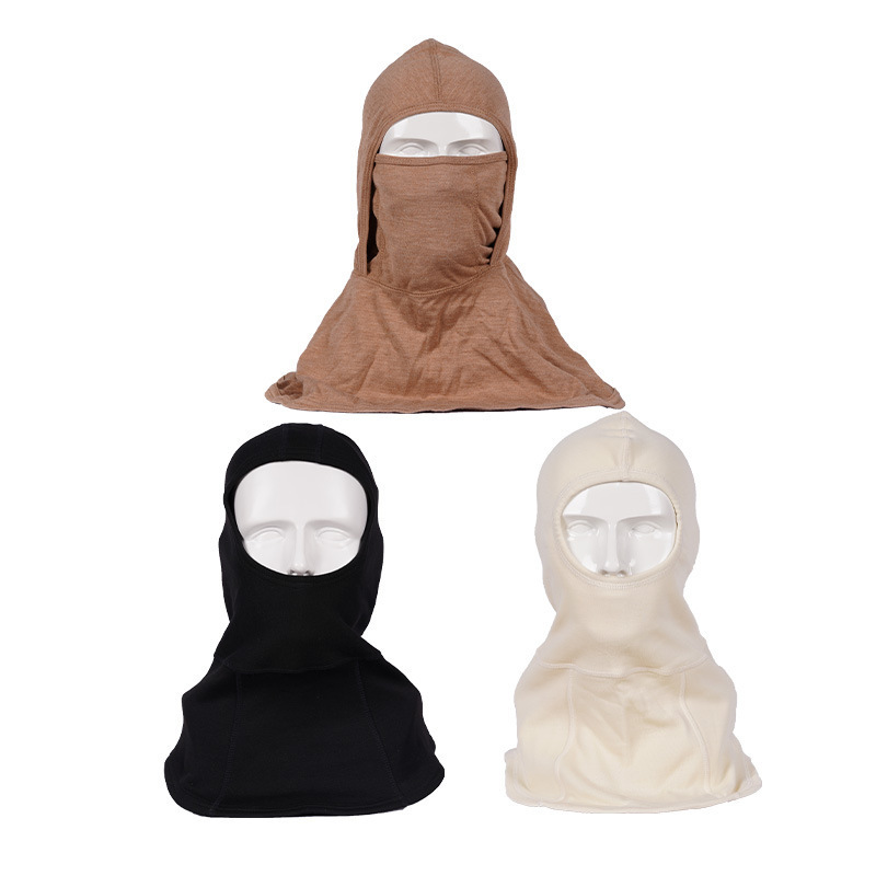 阻燃面罩消防灭火芳纶隔热头罩森林消防员灭火头套耐高温头部防护