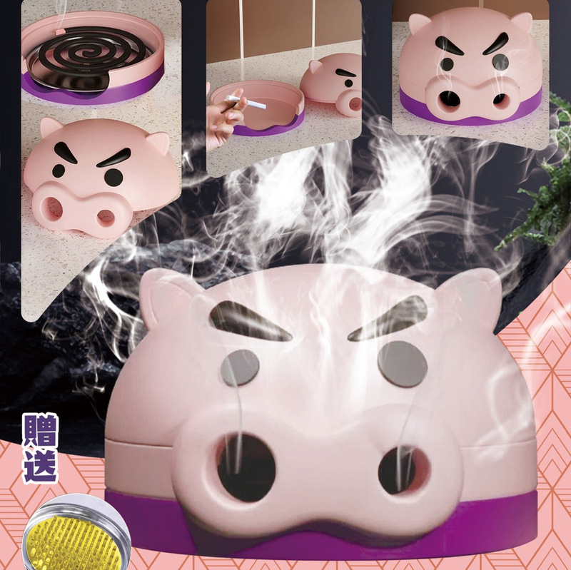 创意巨无霸肥嘟嘟左卫门蚊香罩家里实用送闺蜜送朋友夏季蚊香高颜|undefined