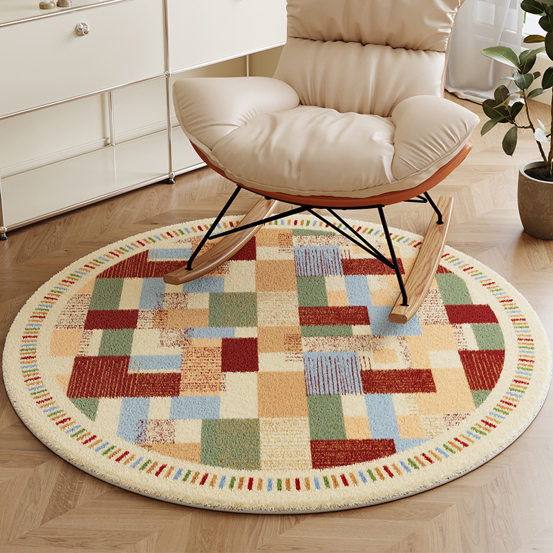 모란보 레드 도트 플라스틱 바닥 램스울