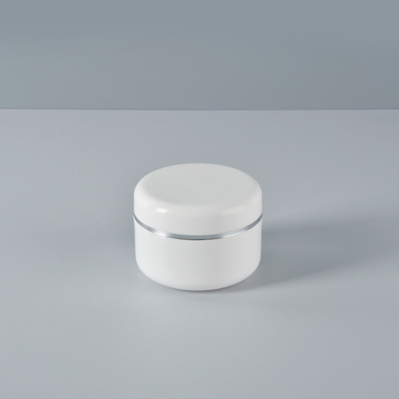 20g 50ml 100 250ml PP plata borde crema caja cara crema caja de embalaje máscara caja ungüento botella de embalaje