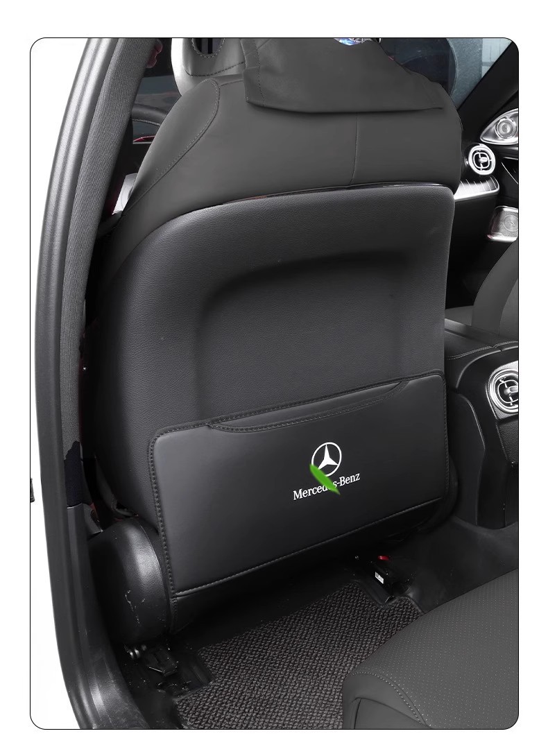 Special Mercedes-Benz Seat Back Kick Protection Stickers for C-Class Glce Rear Row Protection 300L/260L Car Interior Accessories