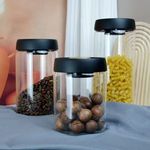 高硼硅带盖储物罐厨房收纳罐玻璃储物罐可定制储物罐耐高温储物罐