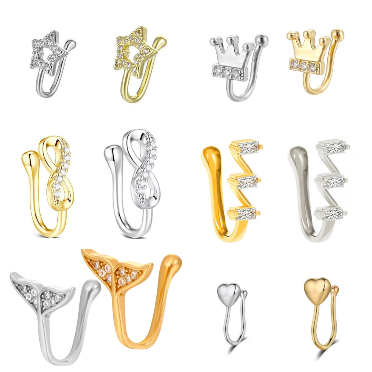 Labret stud lip piercing jewelry styling detail