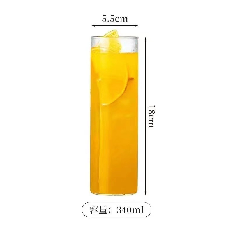 Coctel taza de combinación para damas mezclar taza de bebida fría batido taza de jugo taza de vino de vidrio sensación de alto nivel