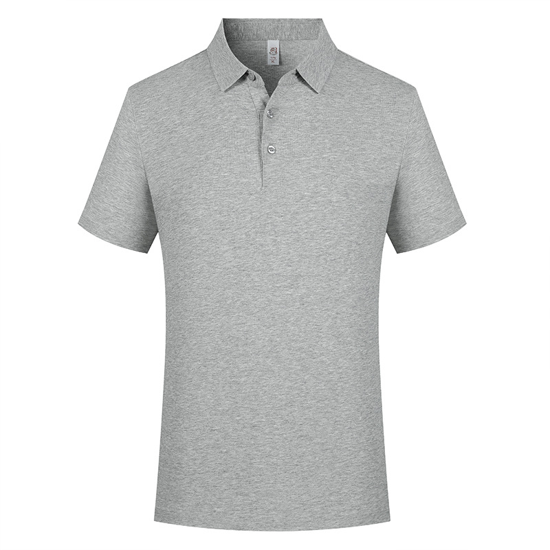 Plain solona cuatro hebillas sin huellas ropa de trabajo de negocios ropa de trabajo personalizada polo polo polo hombre sentido superior