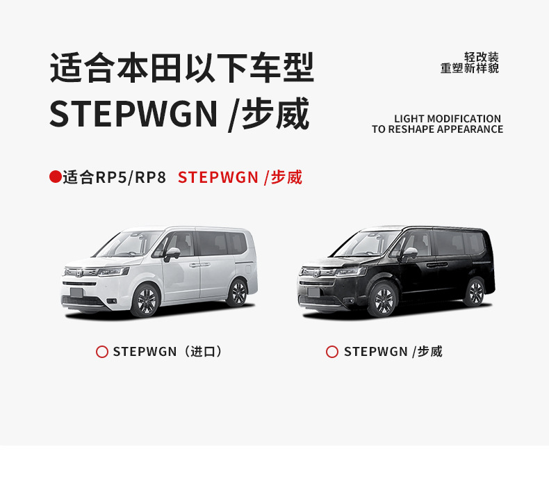 Hong Kong and Macao Right Rudder Overseas STEPWGN RP8 Rearview Mirror Rainproof Film Sticker Rearview Mirror Waterproof Film Modified Supplies