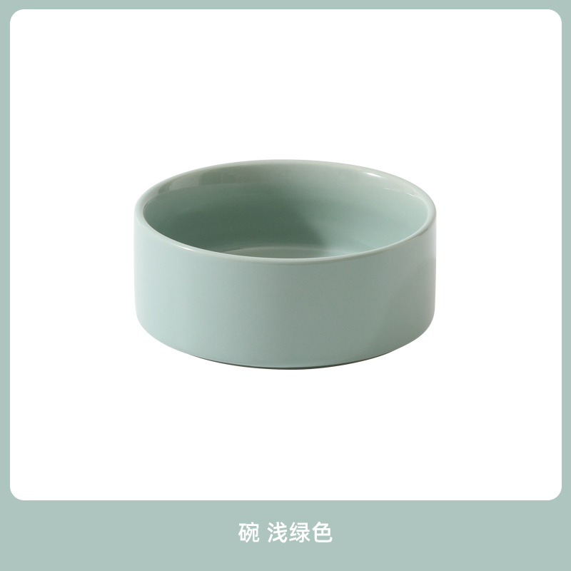 Tazón de agua de cerámica para perros y gatos, recipiente de calentamiento de aislamiento térmico para alimentación de gatos, recipiente de agua de invierno para bebidas